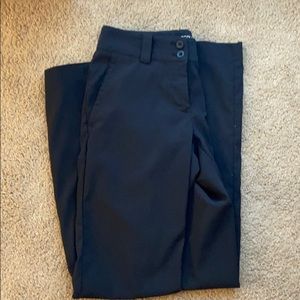 Nike straight leg gold pants size 2